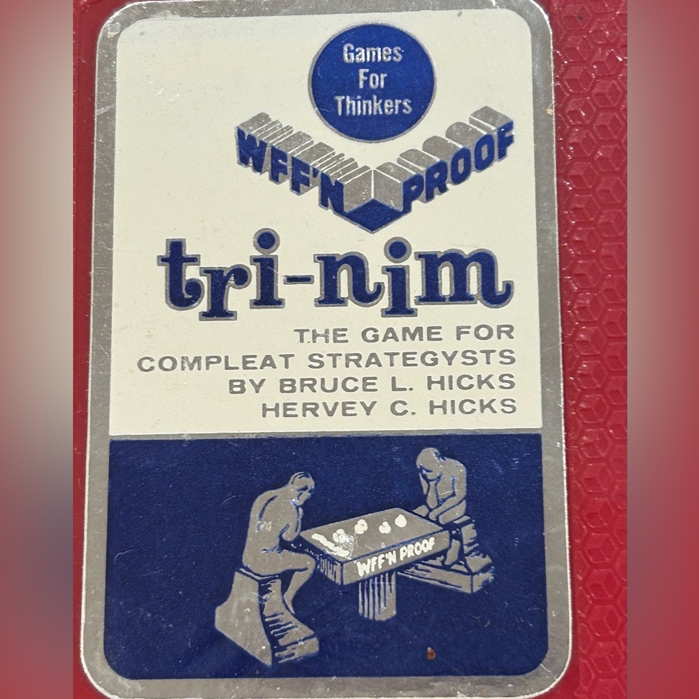 Tri-nim Game for Thinkers, vintage, new in package,